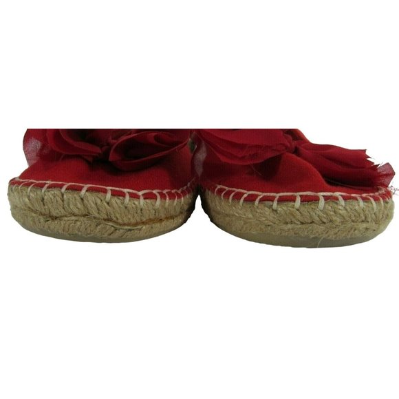 Cliffs By White Mountain Cheerful Espadrille Sandals with Bow Sling back Size 8M - Picture 5 of 8